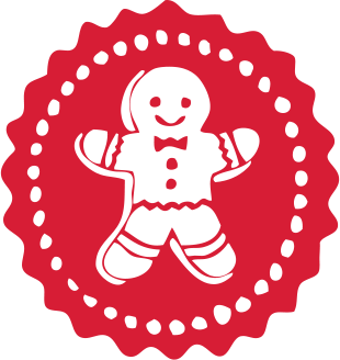 Gingerbread man illustration